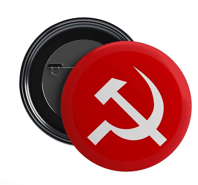 NIVARA Pin Badges for Election | Vote For Your Party | Election Badges | Indian National Congress & BJP Symbols Pin Badge | Bhartiya Janata Party Badges